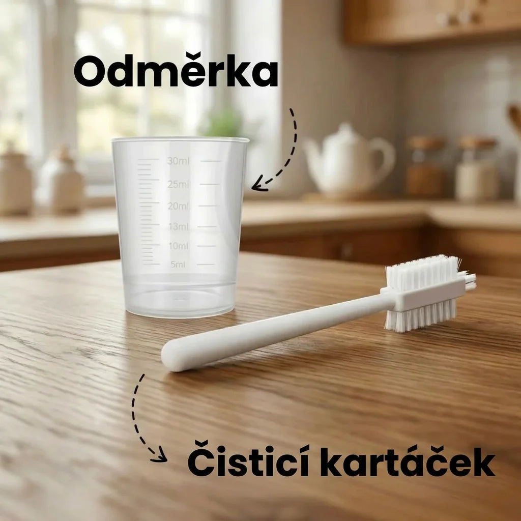 Kartáček + odměrka