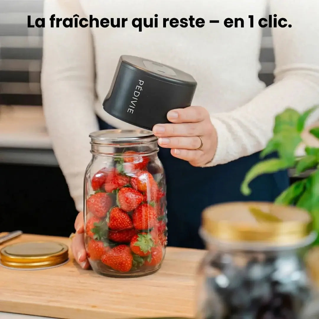 Vos aliments restent frais plus longtemps. Moins de gaspillage. Moins de stress.