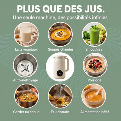 Vitamixia: L'Appareil 8-en-1 Qui Garde 100% de Vos Fibres (Et Se Nettoie Tout Seul)