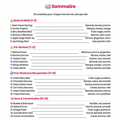 E-book: smoothies
