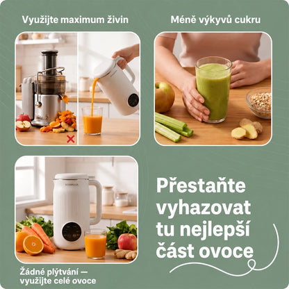 Vitamixia: Spotřebič 8 v 1, který zachová 100 % vaší vlákniny (a umyje se sám)