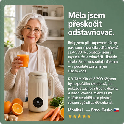Vitamixia: Spotřebič 8 v 1, který zachová 100 % vaší vlákniny (a umyje se sám)