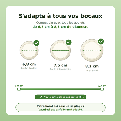 Vos aliments restent frais plus longtemps. Moins de gaspillage. Moins de stress.